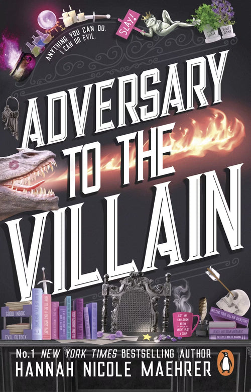 Adversary To the Villain by Hannah Nicole Maehrer - Book