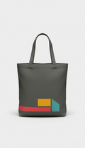 Graphic Print Bookstore Tote Bag